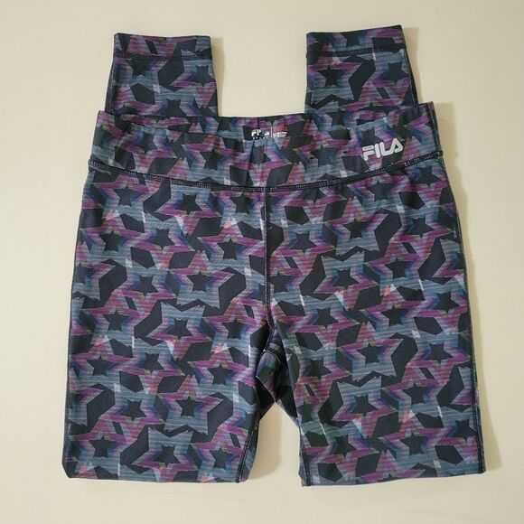Fila Sport Starry Abstract Print Running Leggings - Picture 4 of 15
